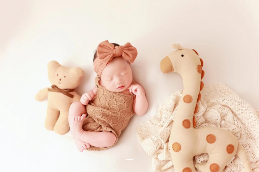 新乡宝宝发型女绑扎方法